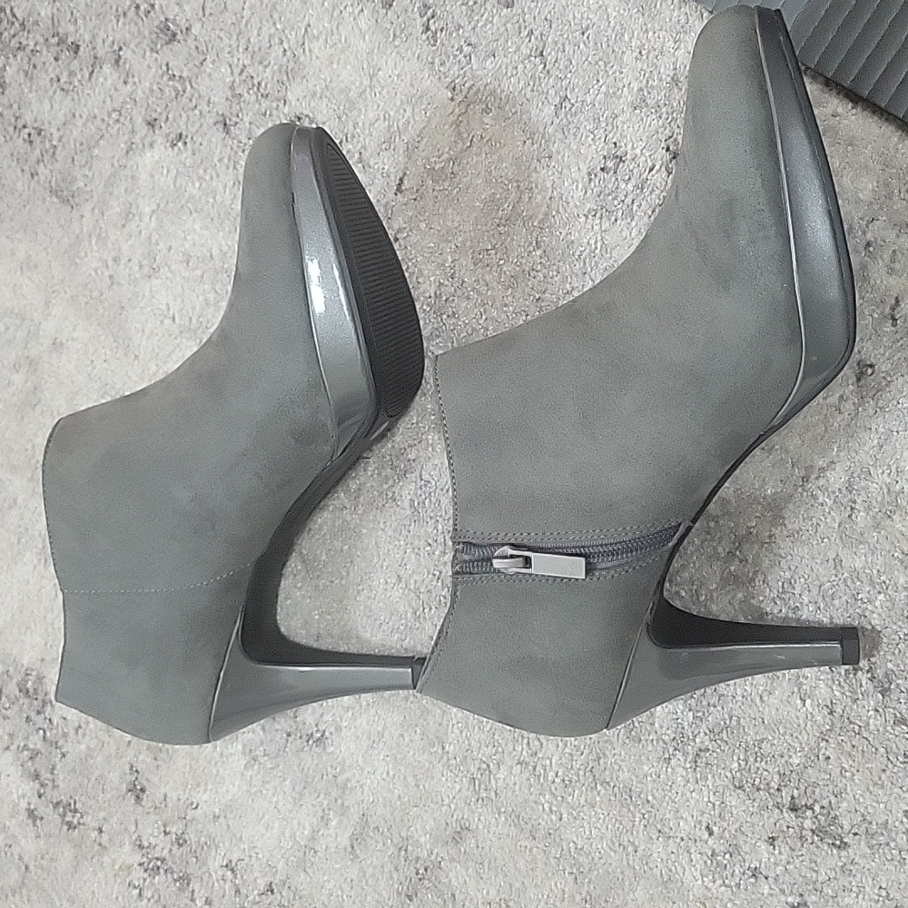 New Gray Booties - Picture 4 of 5